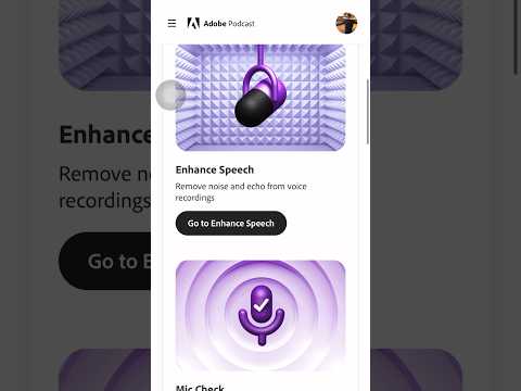 Enhance voice with Adobe, completely Free. #adobe #enhance #voice #adobepodcast