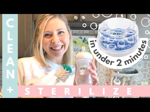 How to Clean and Sterilize Baby Bottles After Each Use *QUICK & EASY* 👶🍼 Step-By-Step Guide