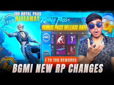 😱BGMI NEW ROYALE PASS CHANGES & LEAKS | A8 ROYAL PASS 1 TO 100 RP REWARDS|A8 BONUS PASS RELEASE DATE