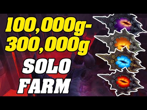 From 100,000g - 300,000g SOLO Goldfarm! War Within