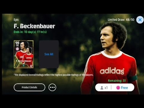 The Great BECKENBAUER Hunt: Let's Open Some Packs! 🤩 eFootball 2024 | PES World Official |