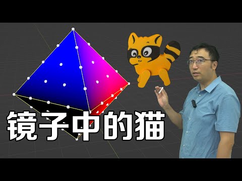 一只猫在四面八方都是镜子的房间里，能看到多少个自己？