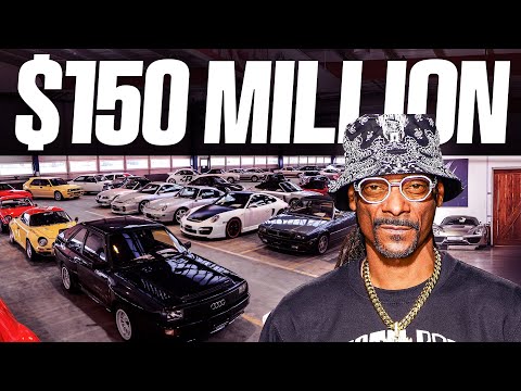 An EXCLUSIVE Look Inside Snoop Dogg's Car Collection