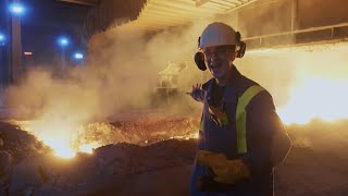 Alec Steele's visit to Tata Steel