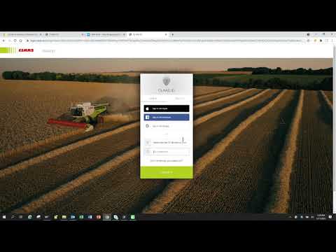 CLAAS Connect Customer Self Registration