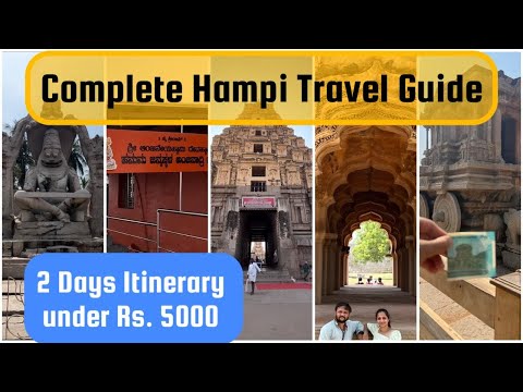 Bengaluru to Hampi | Complete Hampi Travel Guide |Budget under Rs 5000| 2 Days Itinerary Must visit