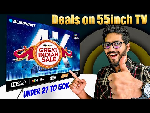 55 inch 4K LED & QLED Deals 🔥 Amazon Great Indian Festival 🔥 Under 25000 to 50000🔥Mr Known 🔥