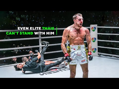 Lethal Elbows! Brilliant Muay Thai KO Master... Moves to MMA - Jonathan Haggerty