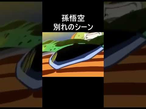 ドラゴンボールZ　孫悟空との別れシーン