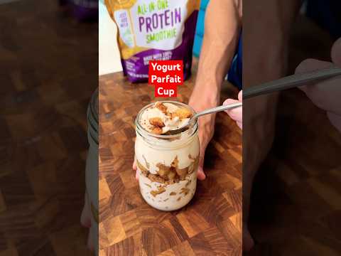 Apple Pie Protein Parfait