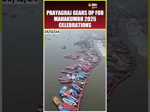 Watch: Mahakumbh Preparations in Full Swing in Prayagraj | #shorts