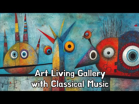 🖼️🎨 TV Wall Art Slideshow with Music | Surrealist Visions: Beyond Reality's Edge