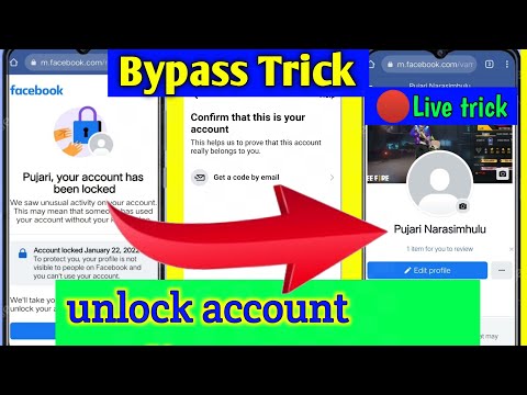 Your Account Facebook Has Been Locked Fake Get Started Problem-How To Unlock Locked Facebook Account