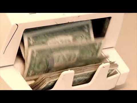 Bank Money Counter | Copyright Free Video Footage