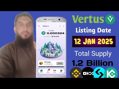 Vertus Mining Update | Vertus Airdrop Listing Date | Vertus Airdrop Withdrawal