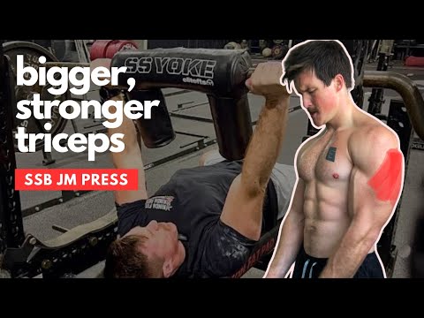 I love this triceps exercise for building SIZE + STRENGTH