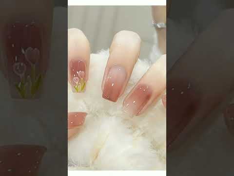 #nails of korean girls#