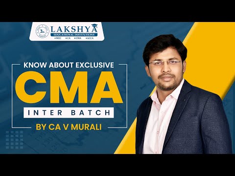 CMA Inter @ LAKSHYA