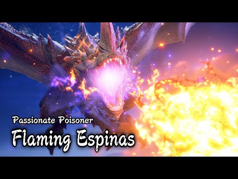 Flaming Espinas / エスピナス亜種 - Ecology Intro  [ Monster Hunter Rise: Sunbreak / モンスターハンターライズ：サンブレイク ]