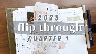 COMMON PLANNER Quarter 1 flip through | 2023