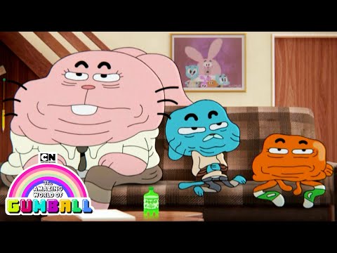 Whose The Laziest of The All? | Gumball | Cartoon Network