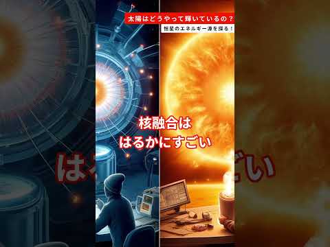 太陽はどうやって輝いているの？｜恒星のエネルギー源を探る！ #雑学 #太陽