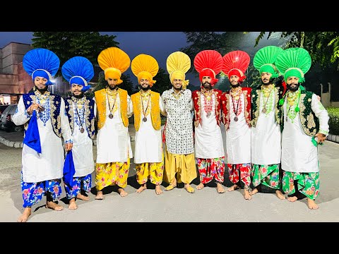 PTU INTERZONE 2nd Runner up BHANGRA TEAM CGC LANDRAN