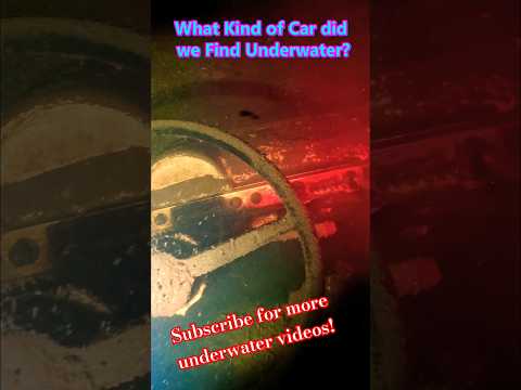 What kind of Car did we just Find underwater? 🚗 🌊 🤿 🤔#searchandrecovery #sidescansonar #classiccars