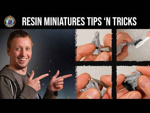 Working with Resin Miniatures | Duncan Rhodes