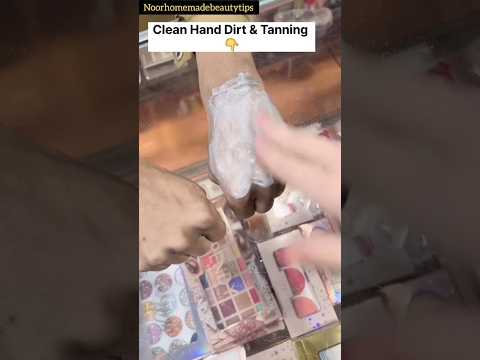 Get Fair Feet & Hand In 5minutes | Remove Tan & Dead Skin Instantly #shorts #skincare #youtubeshorts