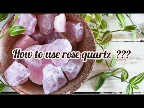 Rose quartz | How to use rose quartz | methods and ways | crystal of unconditional love | #gemstones