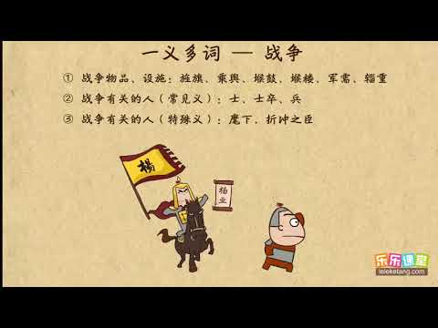 戰爭（2）文言文學習