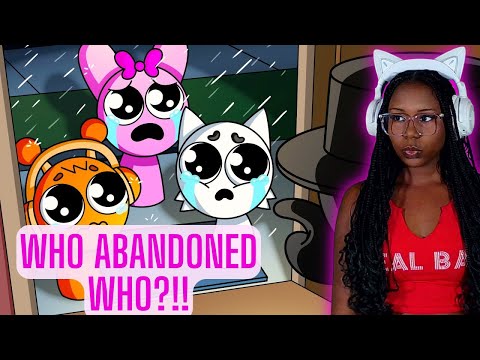 Who Abandoned Who?!! - GameToons' Sprunki, Abandoned at Birth... Cartoon Animation Reaction