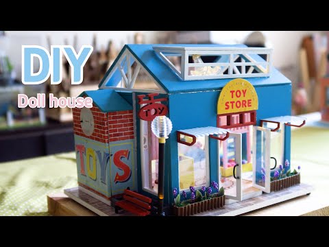 토이스토어/Toy Store/DIY miniature dollhouse kit/miniature minirose/미니어처 미니로즈