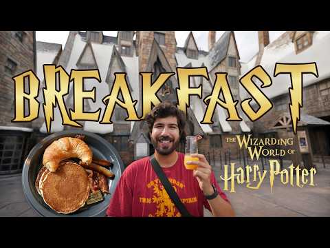 Breakfast at The Wizarding World of Harry Potter! Universal Orlando