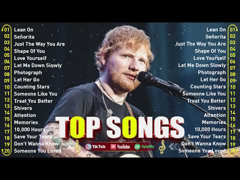 Top 40 Songs of 2023-2024 - Ed Sheeran, Adele, The Weeknd, Charlie Puth, Dua Lipa, Sia - Pop Music