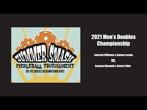 Summer Smash Pickleball Tournament - Men's Doubles Championship