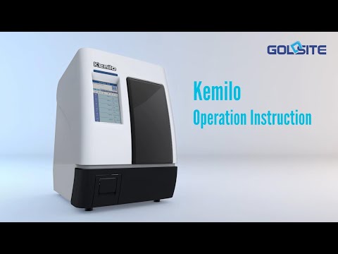 Goldsite Benchtop CLIA Analyzer Kemilo Operation Instruction