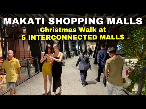 Makati’s Best Christmas Shopping Malls 2024 | One Ayala, SM Makati, Glorietta & Greenbelt!