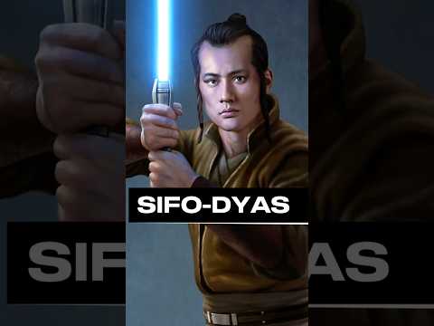 Sifo-Dyas was Created with a TYPO?! #starwars #shorts