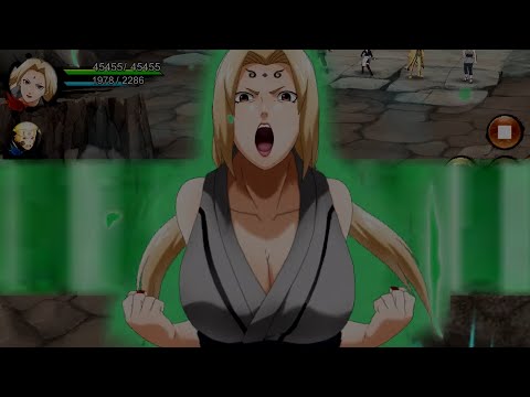 S Tier Tsunade (Great Ninja War) Attack Mission Gameplay | Naruto x Boruto: Ninja Voltage