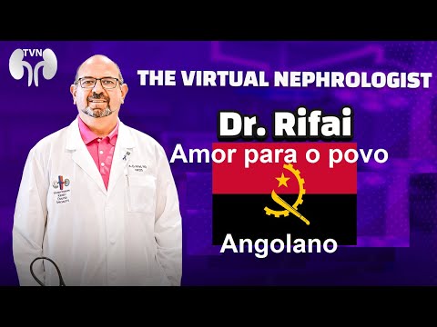 A love message to Angola - Amor para o povo angolano | Dr. Rifai | The Virtual Nephrologist | Africa