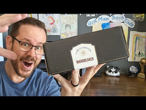 UNBOXING WARBREAKER: Watch me open my Year of Sanderson Warbreaker Box!!