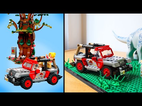 I fixed the LEGO Jurassic Park Jeep