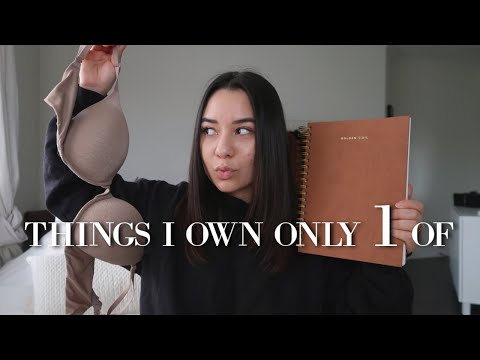 Things I own ONLY ONE of! | Haley Estrada