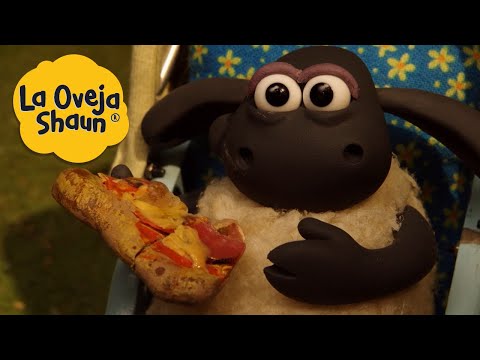 La Oveja Shaun 🐑 Fiesta de pizza 🐑 Dibujos animados para niños