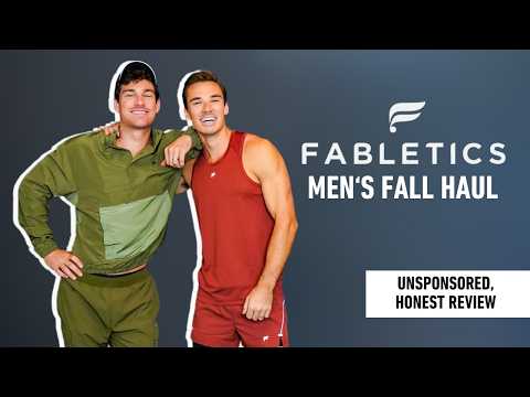 Our FAVORITE Fabletics 👕 Picks || Husbands 🌈 Winter Clothing Haul