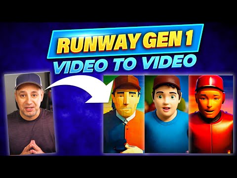 Runway Gen 1 Video to Video Ai Tool is incredible