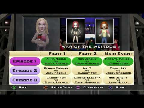 MTVs Celebrity Deathmatch .No Commentary. PS2 #gaming #deathmatcch #media