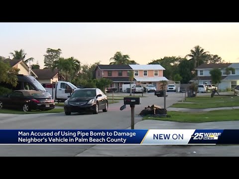 Man accused of using pipe bombs against his neighbors